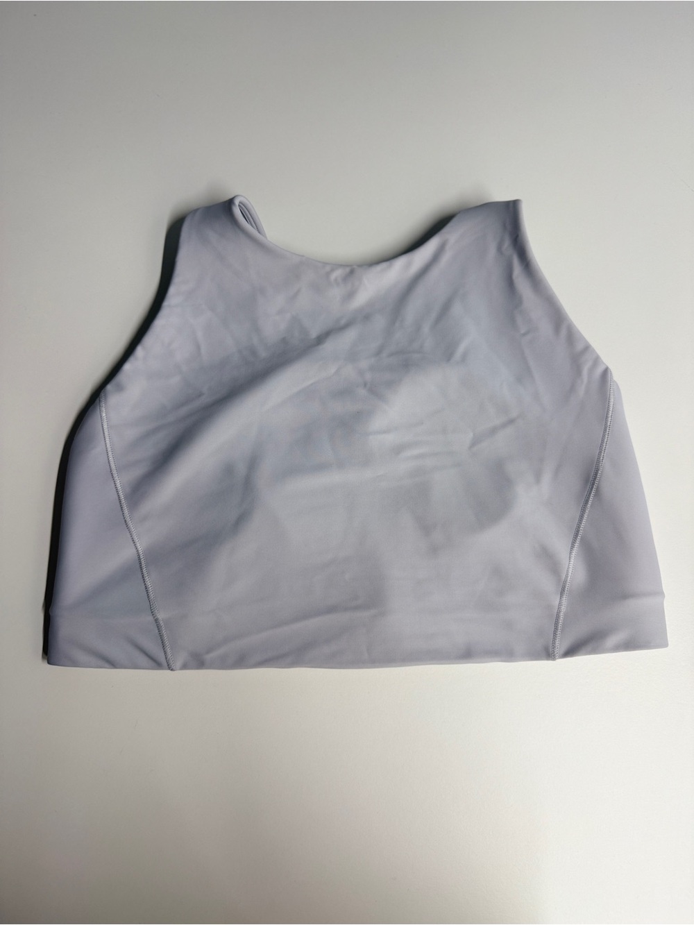Athleta Lavender High Neck Cropped Tank